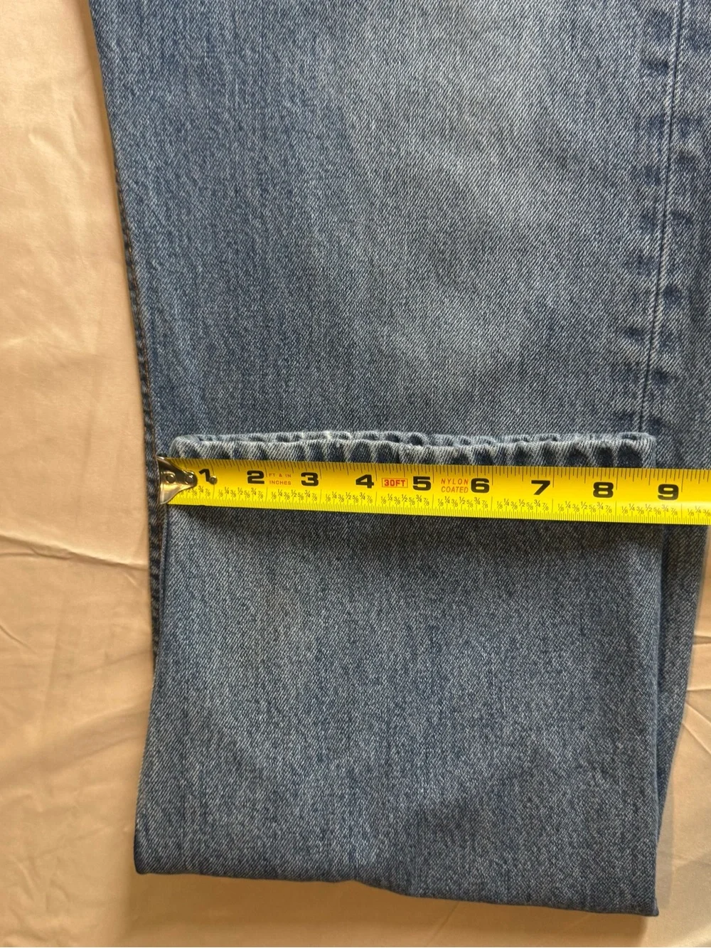 Levi’s 505 Regular Fit Jeans Men’s 40x34 Medium Wash 100% Cotton